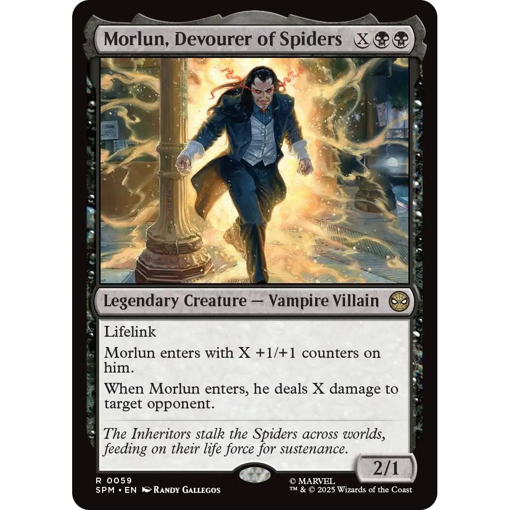 Image for Morlun, Devourer of Spiders (59) (SPM) - Magic: The Gathering