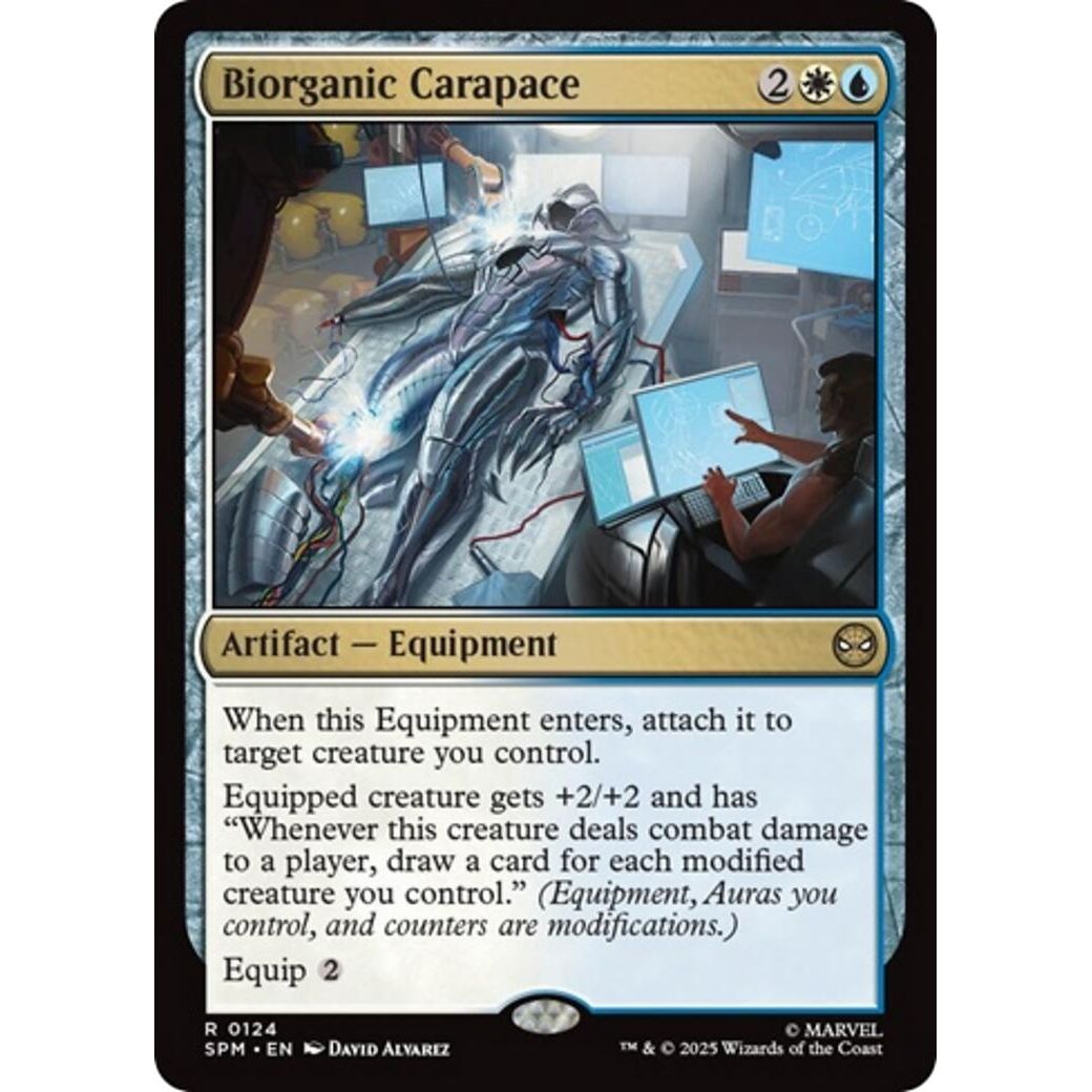 Image for Biorganic Carapace (124) (SPM) - Magic: The Gathering