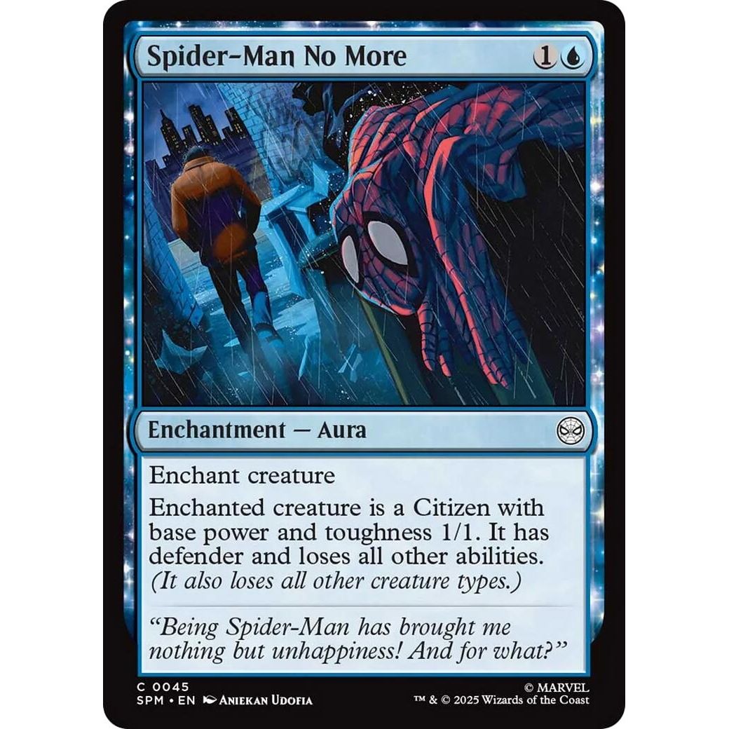 Image for Spider-Man No More (45) (SPM) - Magic: The Gathering