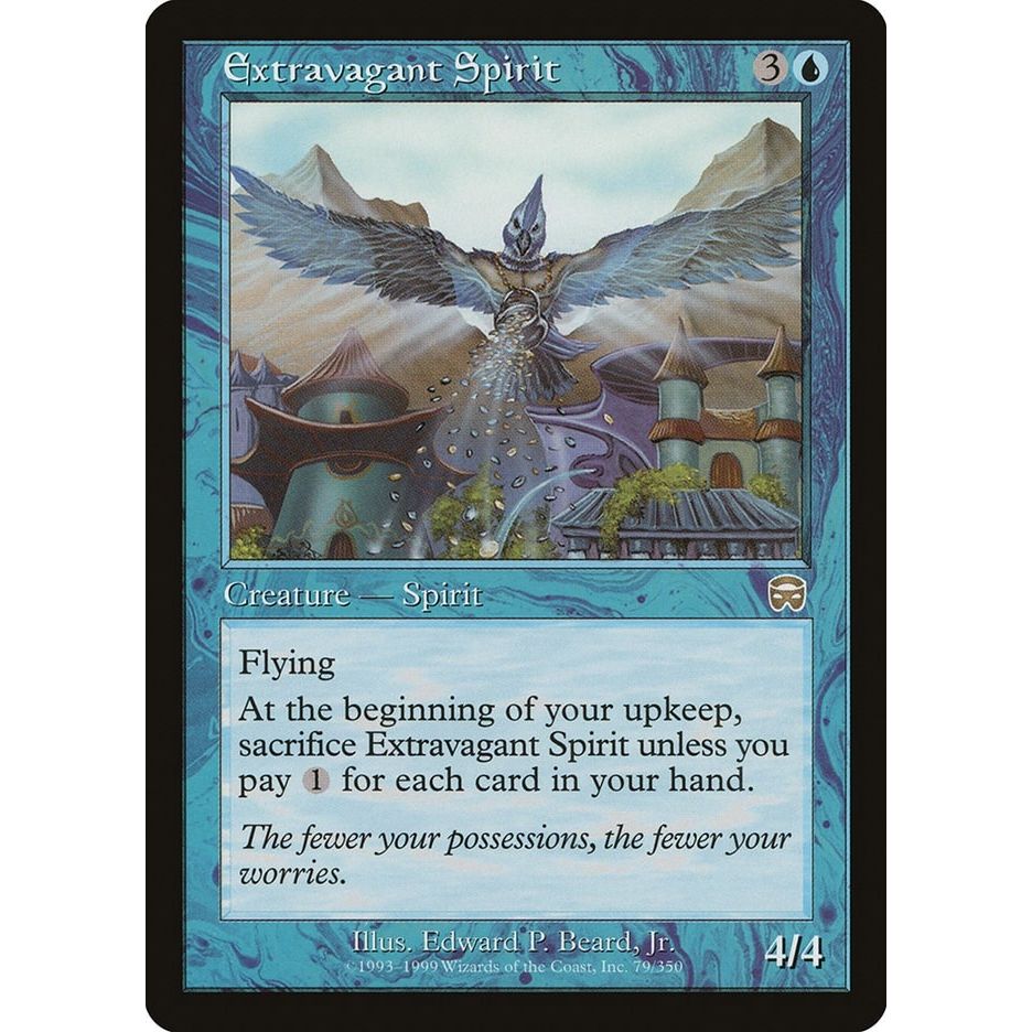Image for Extravagant Spirit (79) (MMQ) - Magic: The Gathering