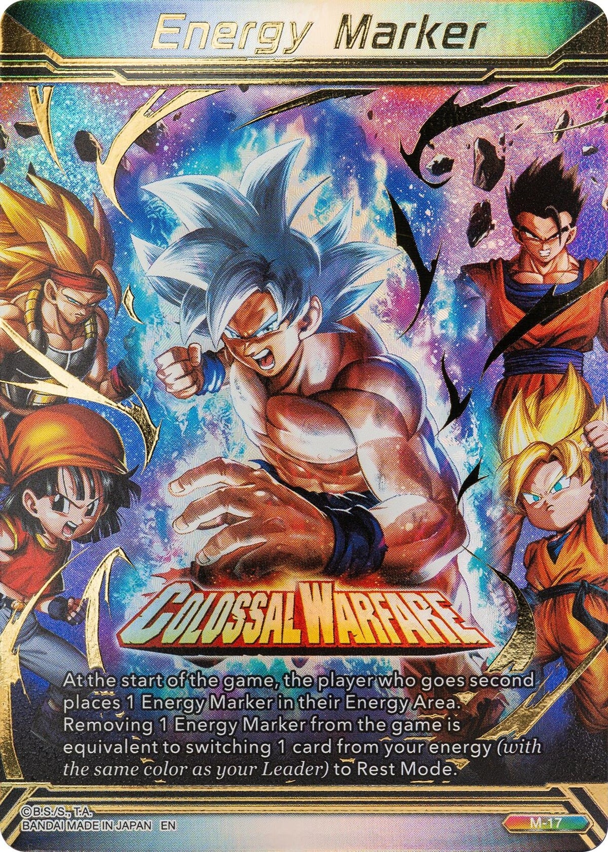 Image for Energy Marker - Colossal Warfare (M-17) (M-17) (BT28) - Dragon Ball Super: Masters