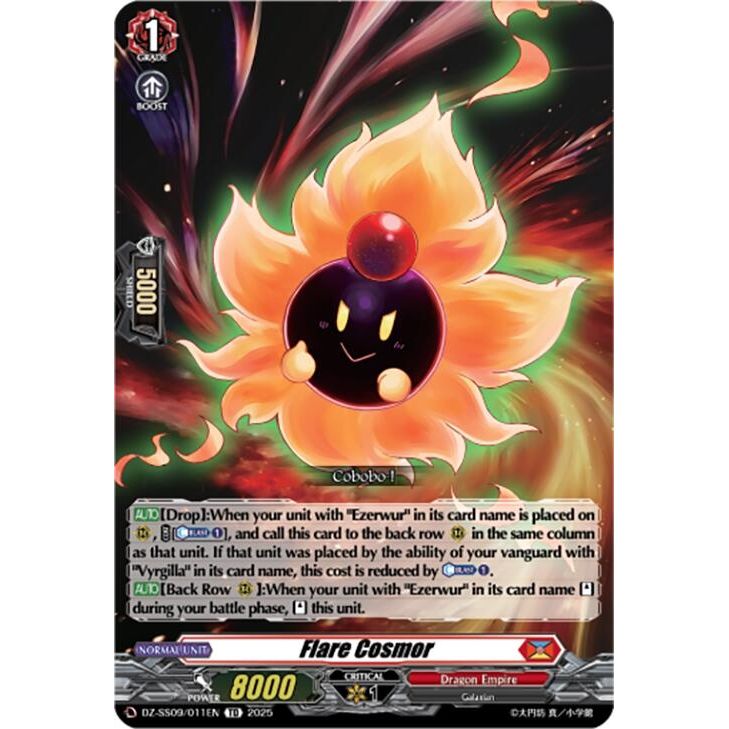 Image for Flare Cosmor (DZ-SS09/011EN) (DZ-SS09) - Cardfight Vanguard