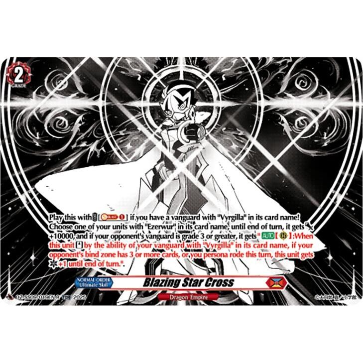 Image for Blazing Star Cross (TDR) (DZ-SS09/019EN-R) (DZ-SS09) - Cardfight Vanguard
