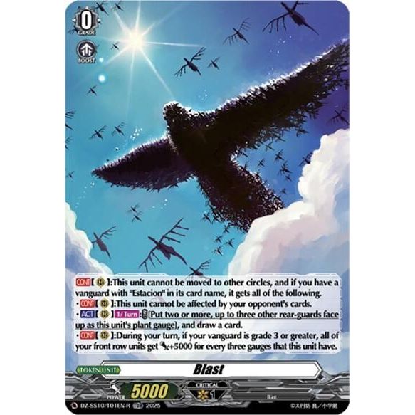 Image for Blast (TDR) (DZ-SS10/T01EN-R) (DZ-SS10) - Cardfight Vanguard