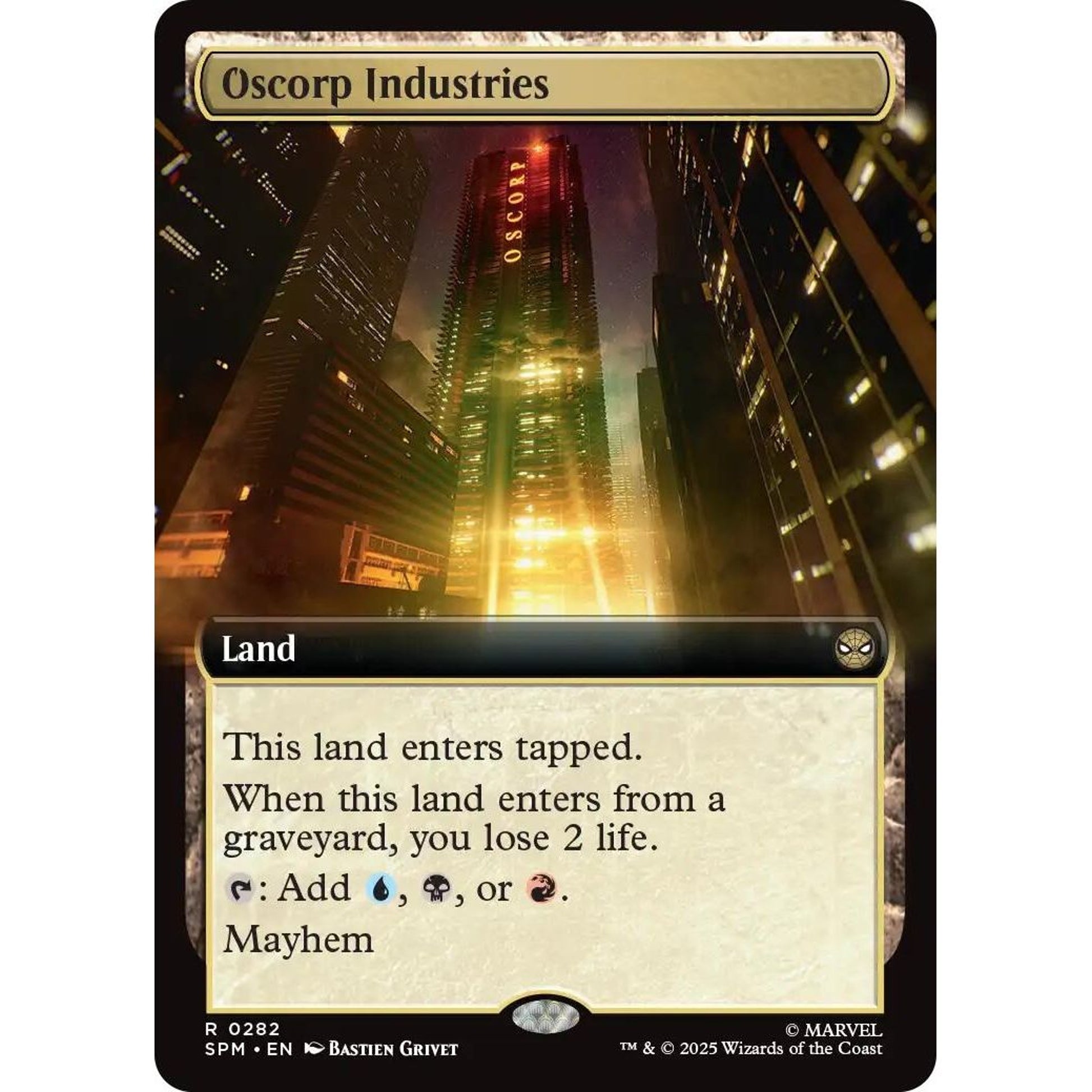 Image for Oscorp Industries (Extended Art) (282) (SPM) - Magic: The Gathering