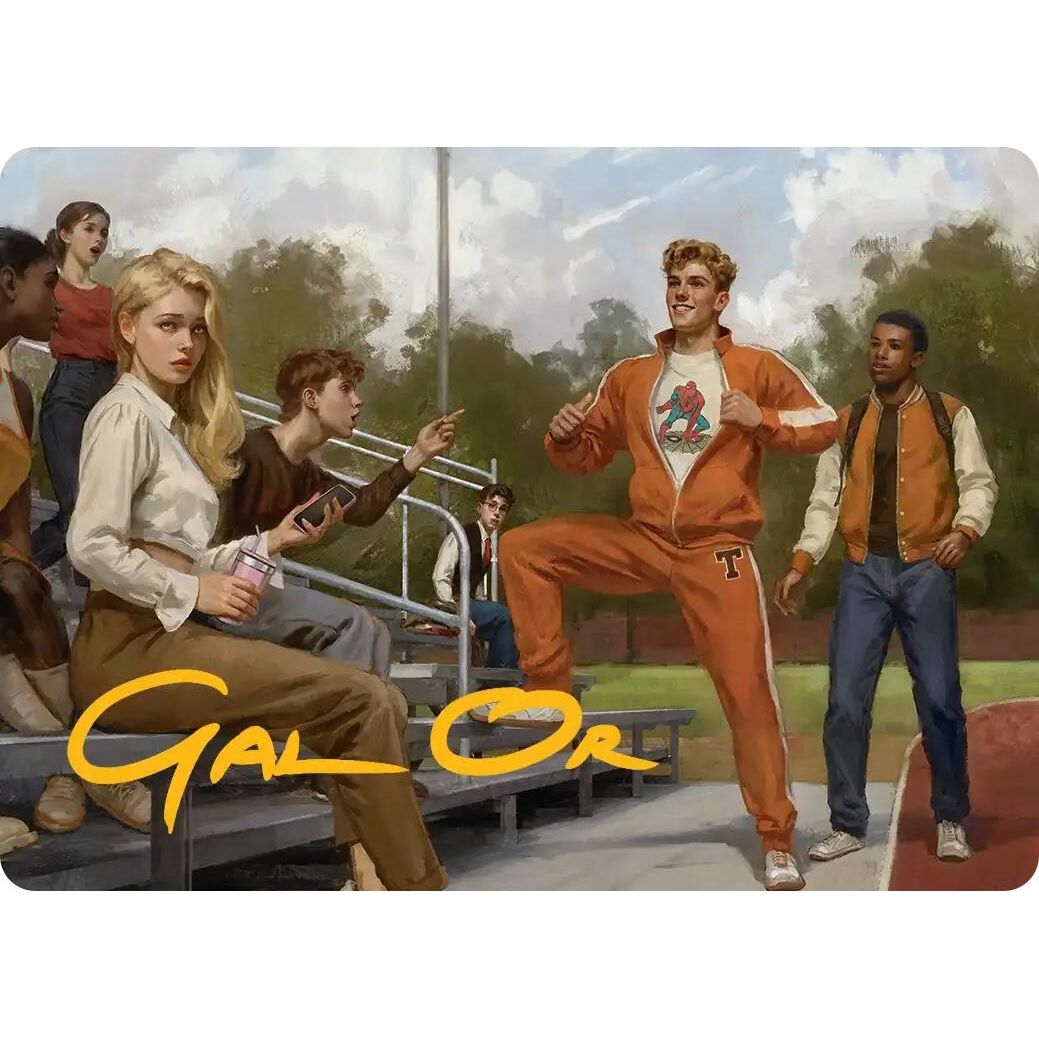 Image for Flash Thompson, Spider-Fan Art Card (Gold-Stamped Signature) (1) (AASPM) - Magic: The Gathering