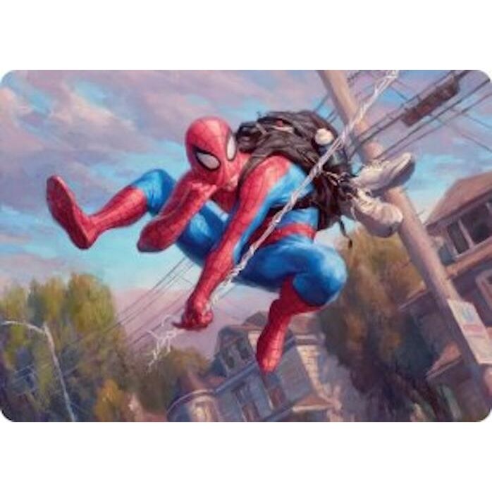 Image for Spider-Man, Web-Slinger Art Card (4) (AASPM) - Magic: The Gathering