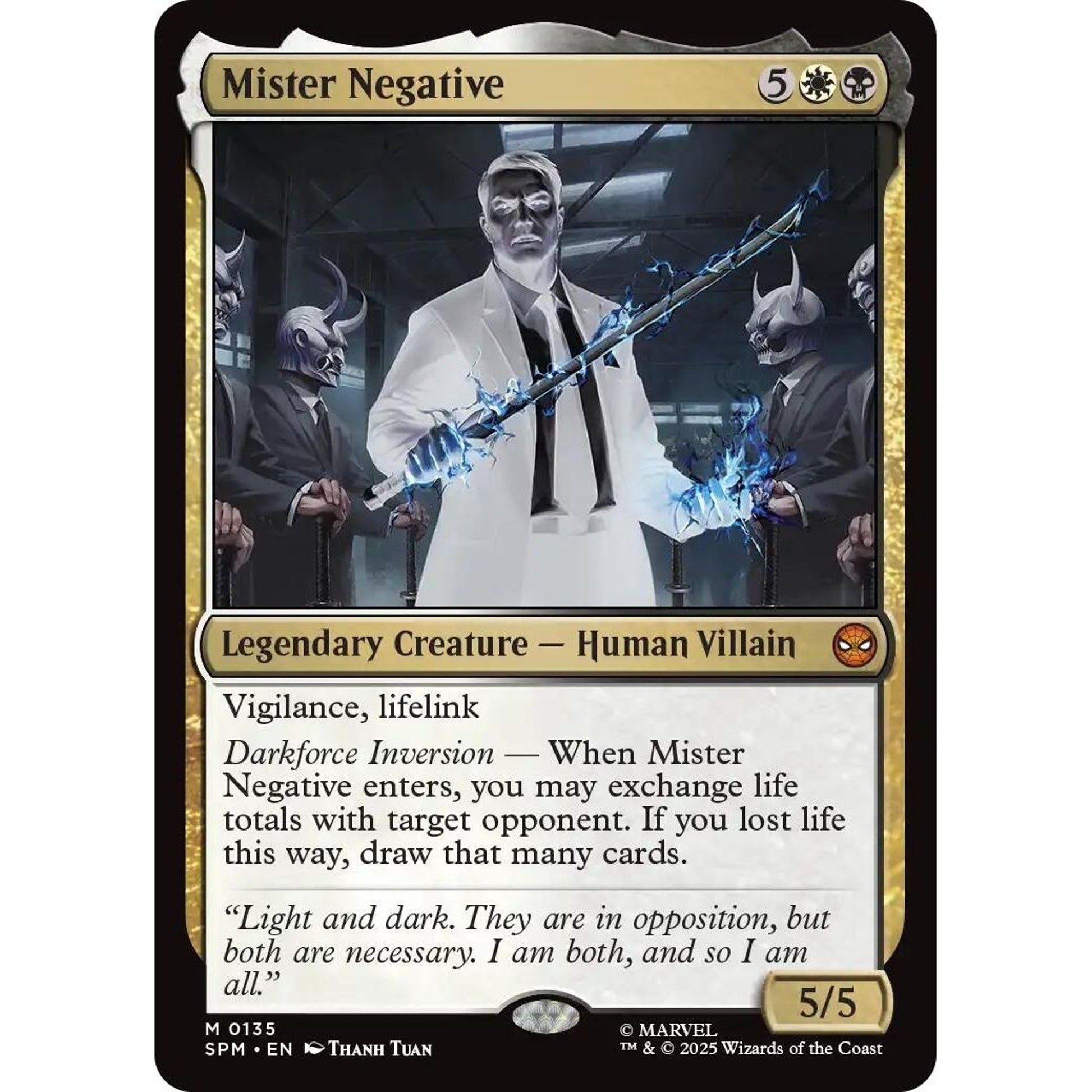 Image for Mister Negative (135) (SPM) - Magic: The Gathering
