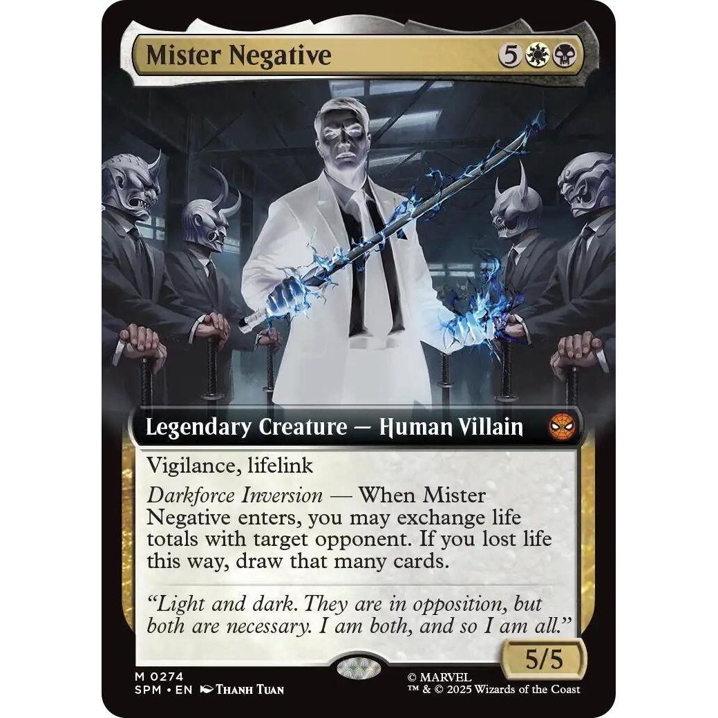 Image for Mister Negative (Extended Art) (274) (SPM) - Magic: The Gathering