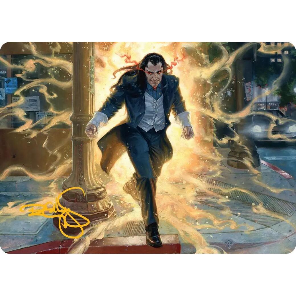Image for Morlun, Devourer of Spiders Art Card (Gold-Stamped Signature) (9) (AASPM) - Magic: The Gathering