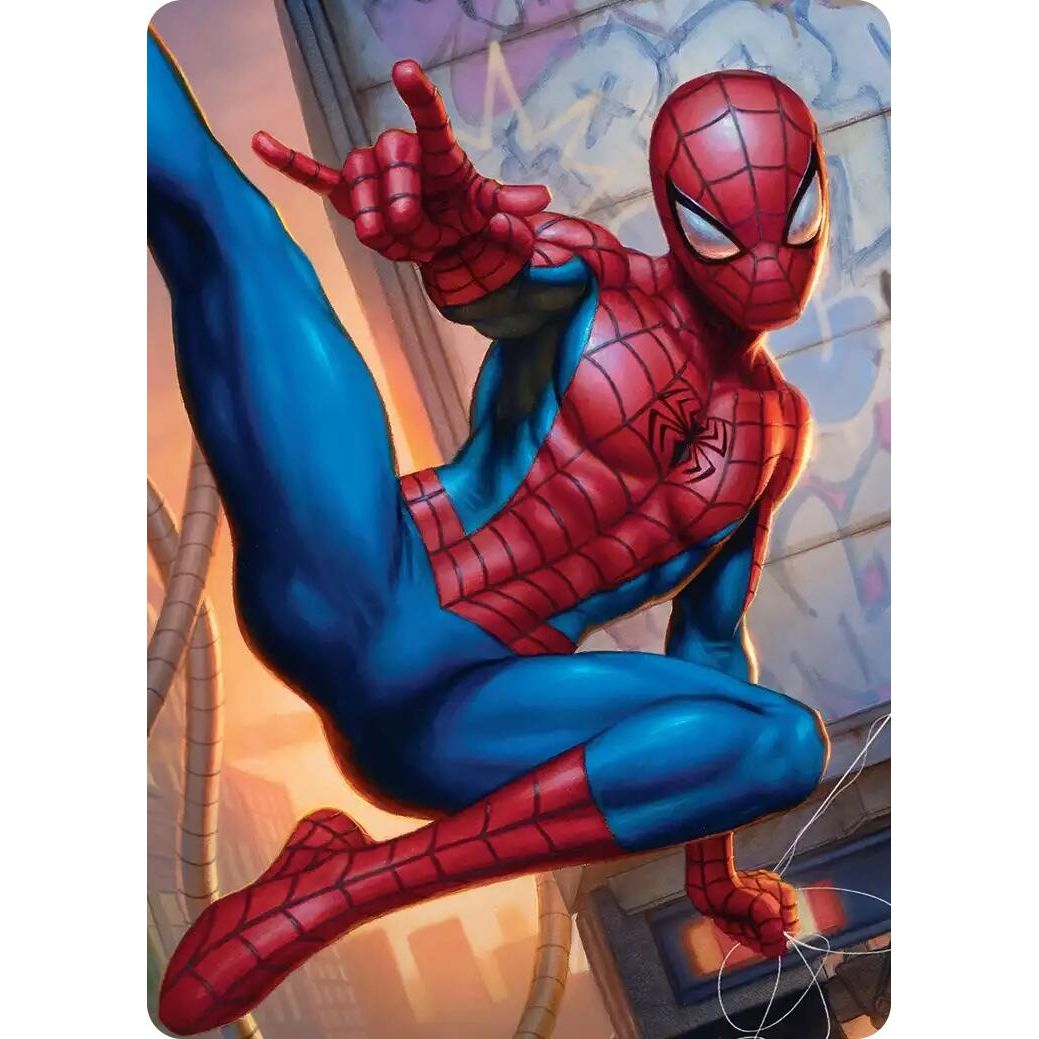 Image for Sensational Spider-Man Art Card (AASPM) - Magic: The Gathering