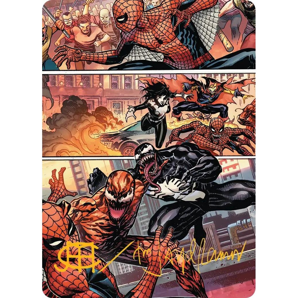 Image for Maximum Carnage Art Card (Gold-Stamped Signature) (46) (AASPM) - Magic: The Gathering