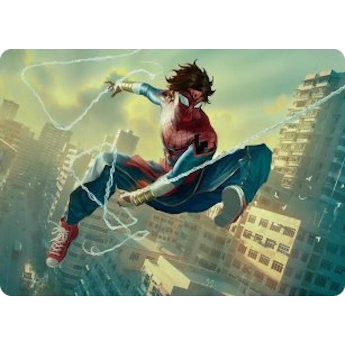 Image for Spider-Man India Art Card (31) (AASPM) - Magic: The Gathering