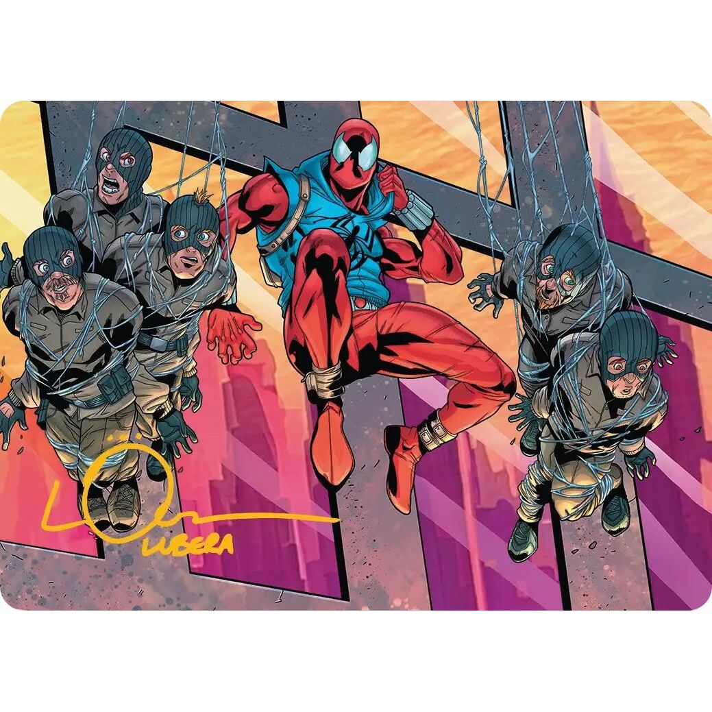 Image for Scarlet Spider, Ben Reilly Art Card (Gold-Stamped Signature) (38) (AASPM) - Magic: The Gathering
