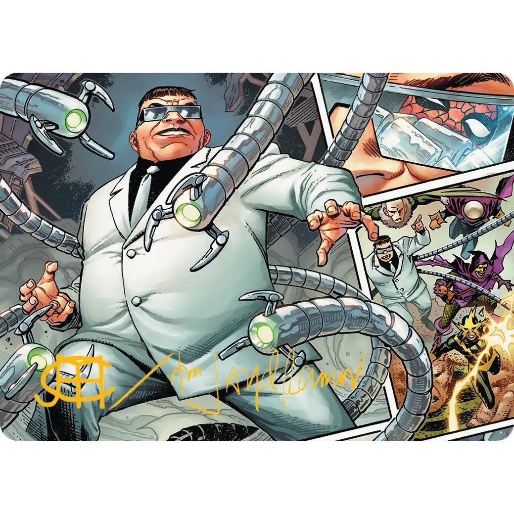Image for Doctor Octopus, Master Planner Art Card (48/54) (Gold-Stamped Signature) (48) (AASPM) - Magic: The Gathering
