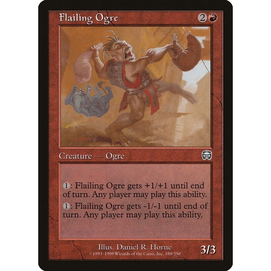 Image for Flailing Ogre (188) (MMQ) - Magic: The Gathering