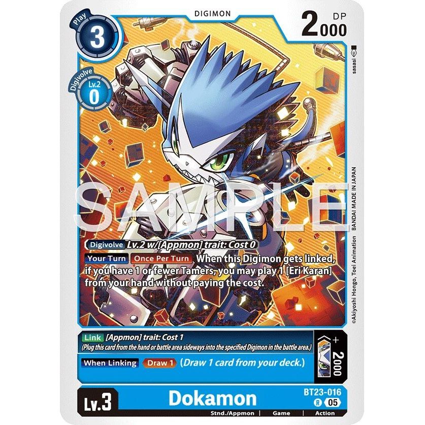 Image for Dokamon (BT23-016 R) (BT-23) - Digimon Card Game