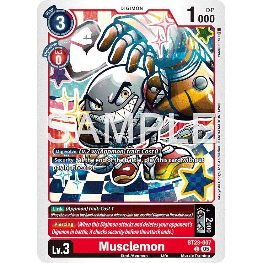 Image for Musclemon (BT23-007 C) (BT-23) - Digimon Card Game