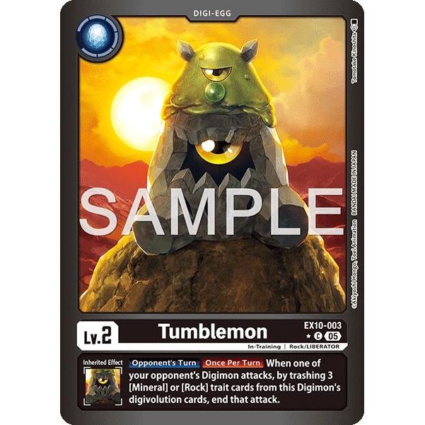Image for Tumblemon (Limited Foil) (EX10-003 C) (EX10) - Digimon Card Game