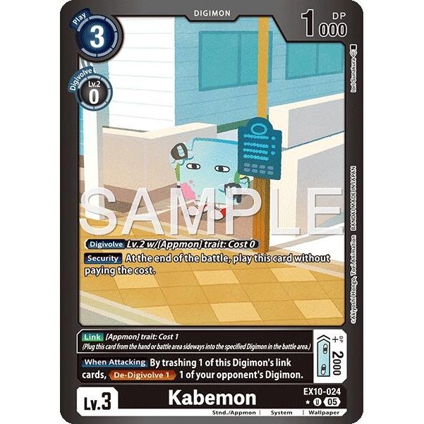 Image for Kabemon (Limited Foil) (EX10-024 U) (EX10) - Digimon Card Game