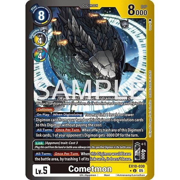 Image for Cometmon (Limited Foil) (EX10-030 U) (EX10) - Digimon Card Game