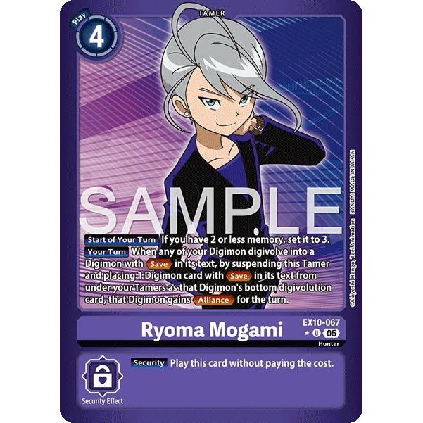 Image for Ryoma Mogami (Limited Foil) (EX10-067 U) (EX10) - Digimon Card Game