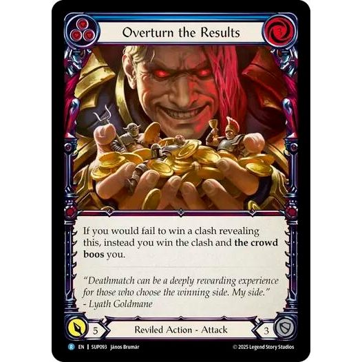 Image for Overturn the Results (SUP093) (SUP) - Flesh and Blood TCG