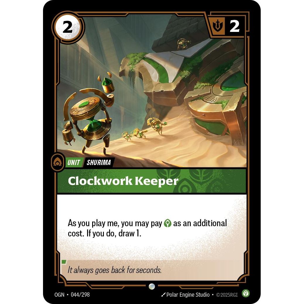 Image for Clockwork Keeper (044/298) (OGN) - Riftbound: League of Legends Trading Card Game