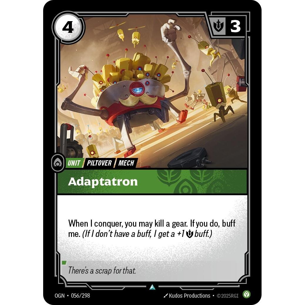 Image for Adaptatron (056/298) (OGN) - Riftbound: League of Legends Trading Card Game
