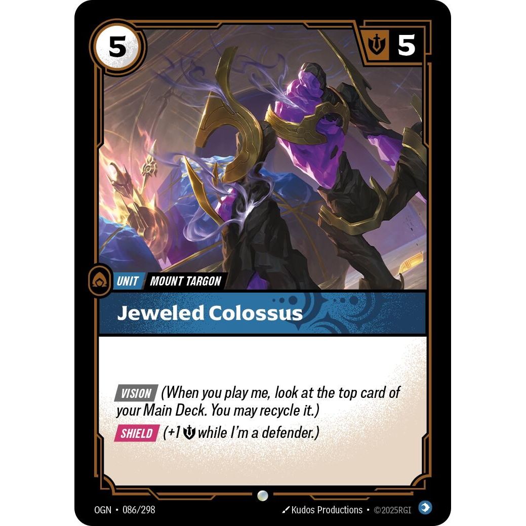 Image for Jeweled Colossus (086/298) (OGN) - Riftbound: League of Legends Trading Card Game