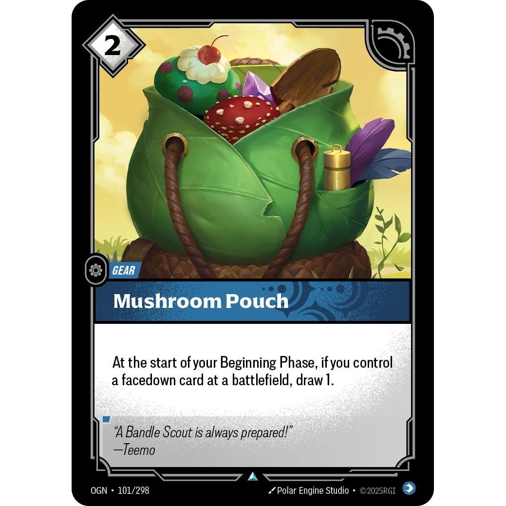 Image for Mushroom Pouch (101/298) (OGN) - Riftbound: League of Legends Trading Card Game