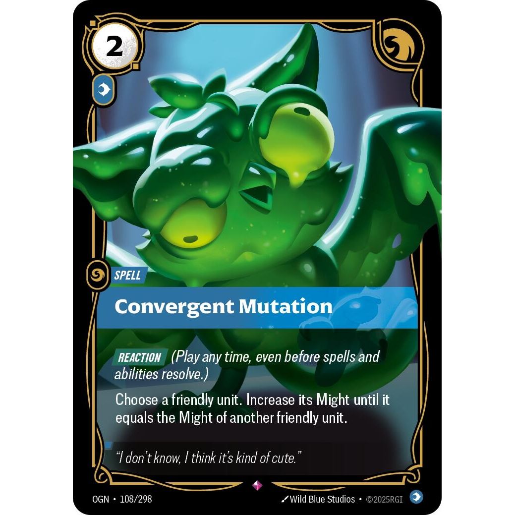 Image for Convergent Mutation (108/298) (OGN) - Riftbound: League of Legends Trading Card Game