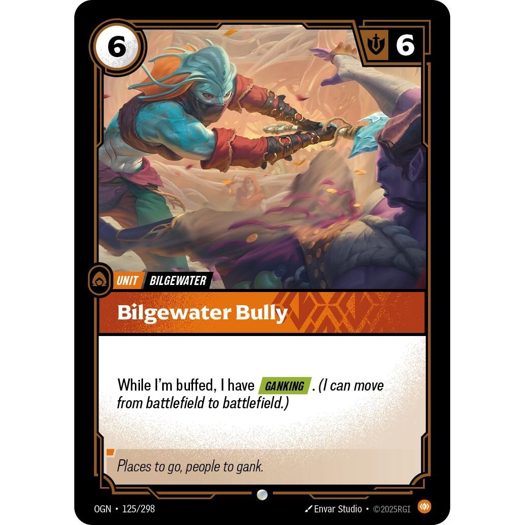 Image for Bilgewater Bully (125/298) (OGN) - Riftbound: League of Legends Trading Card Game