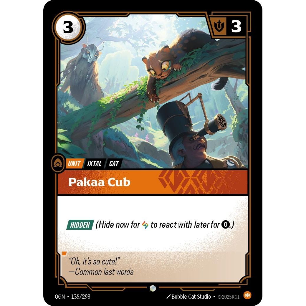 Image for Pakaa Cub (135/298) (OGN) - Riftbound: League of Legends Trading Card Game