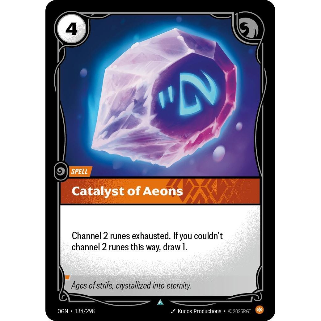 Image for Catalyst of Aeons (138/298) (OGN) - Riftbound: League of Legends Trading Card Game