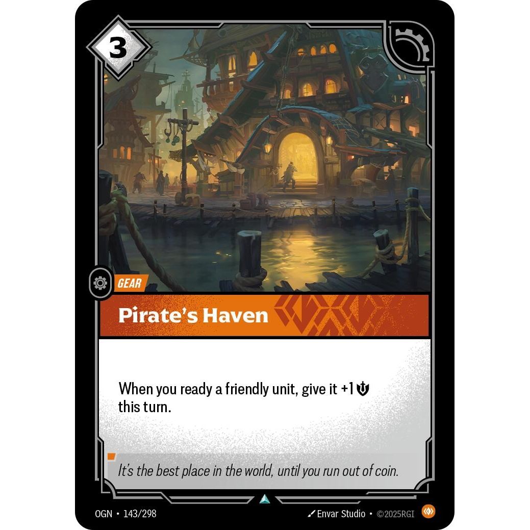 Image for Pirate's Haven (143/298) (OGN) - Riftbound: League of Legends Trading Card Game
