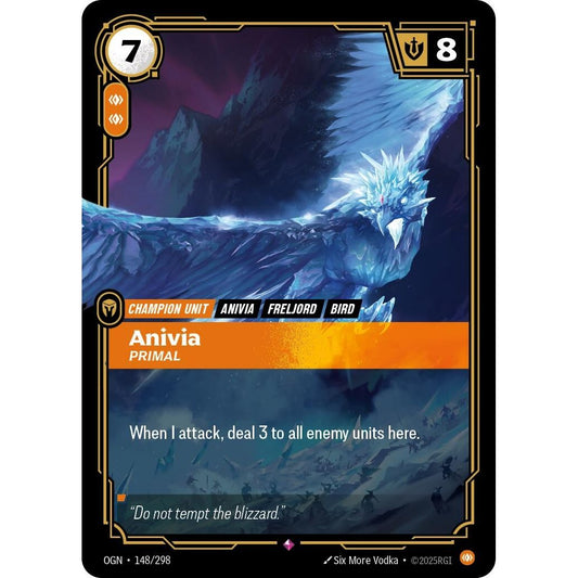 Image for Anivia - Primal (148/298) (OGN) - Riftbound: League of Legends Trading Card Game