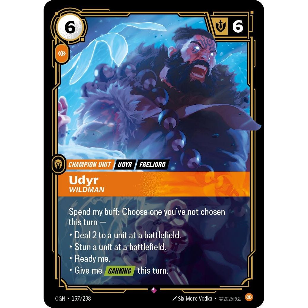 Image for Udyr - Wildman (157/298) (OGN) - Riftbound: League of Legends Trading Card Game