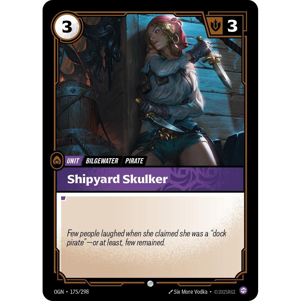 Image for Shipyard Skulker (175/298) (OGN) - Riftbound: League of Legends Trading Card Game