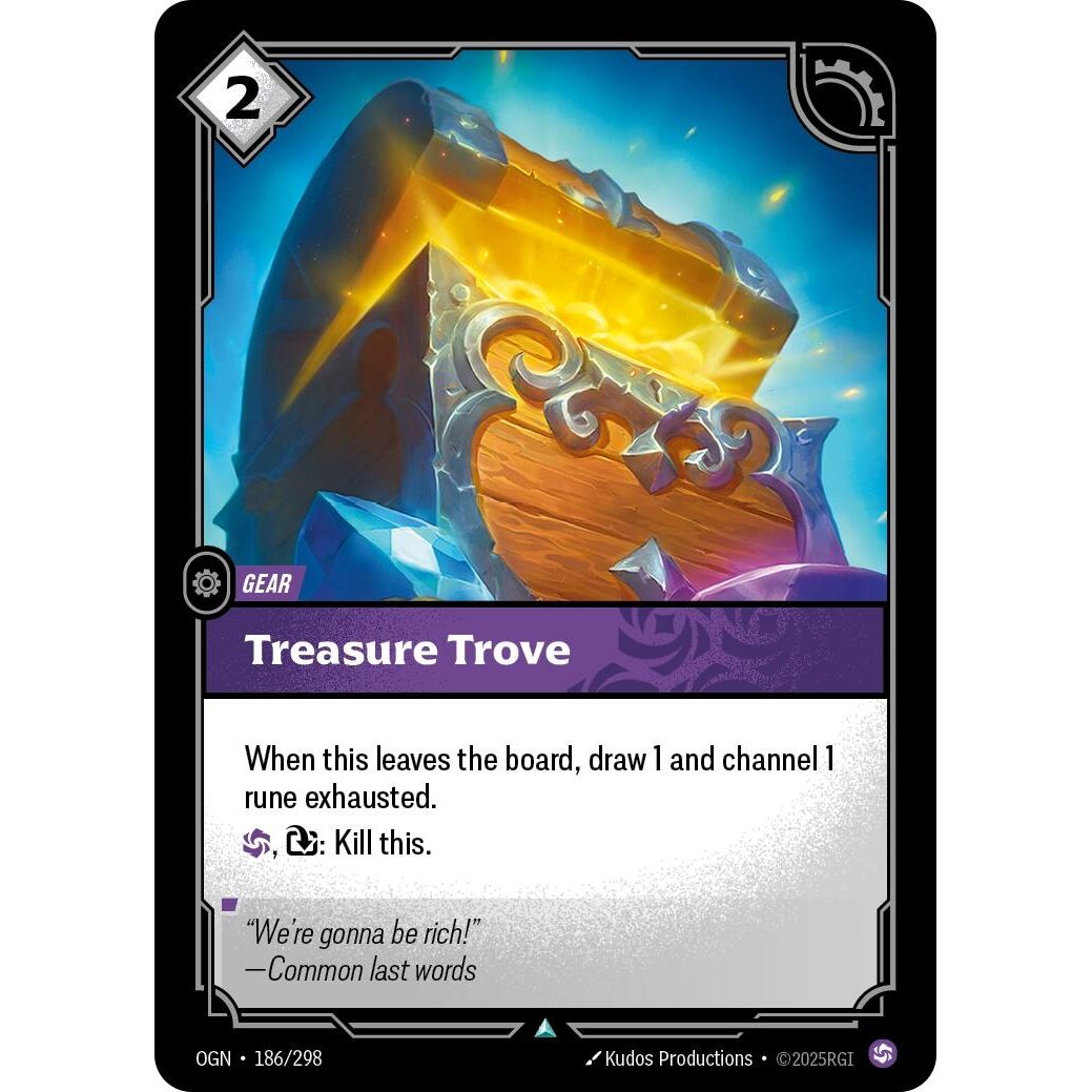 Image for Treasure Trove (186/298) (OGN) - Riftbound: League of Legends Trading Card Game