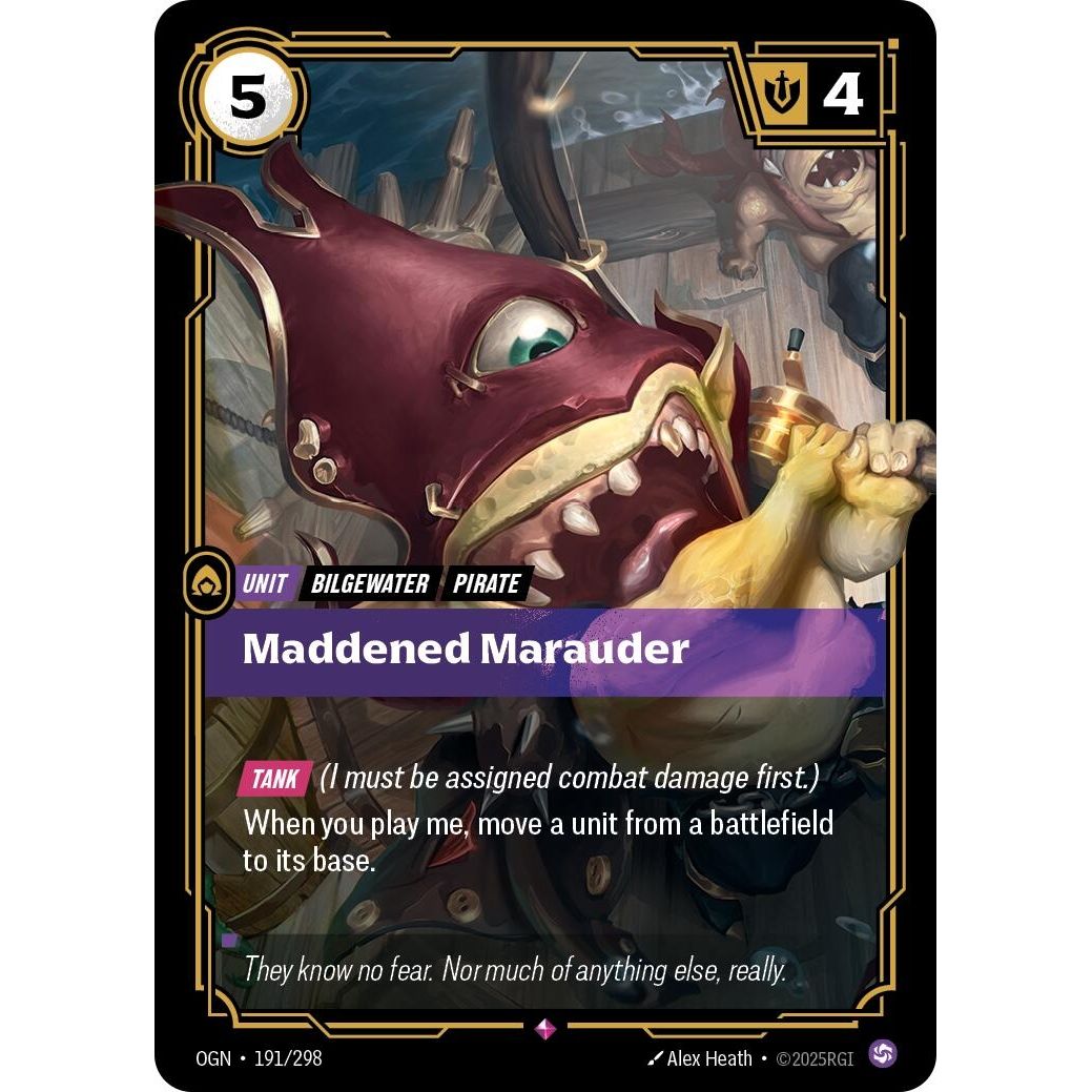 Image for Maddened Marauder (191/298) (OGN) - Riftbound: League of Legends Trading Card Game