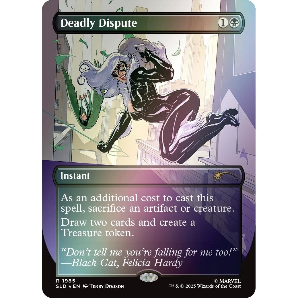 Image for Deadly Dispute (1985) (Rainbow Foil) (1985) (SLD) - Magic: The Gathering