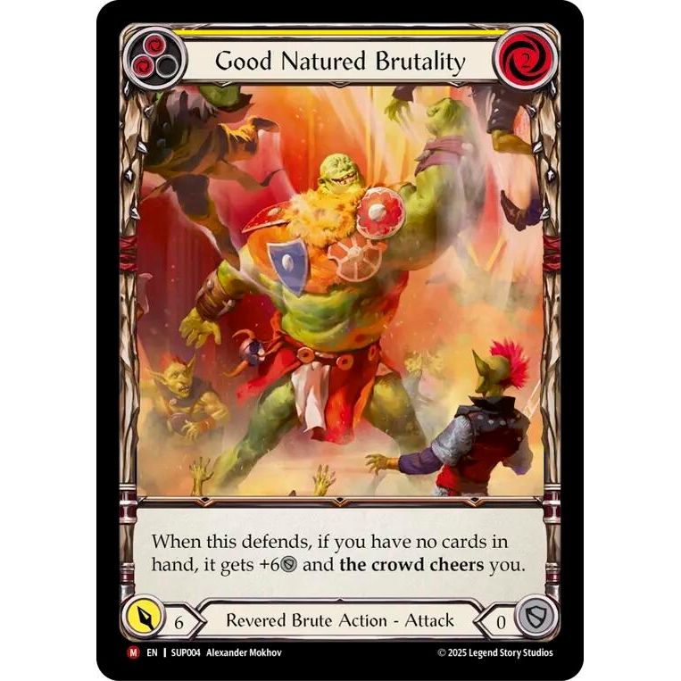 Image for Good Natured Brutality (Extended Art) (SUP004) (SUP) - Flesh and Blood TCG