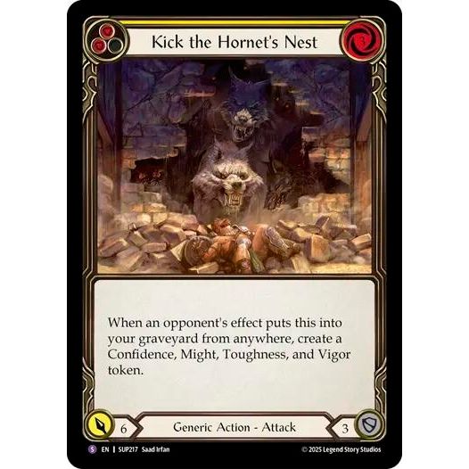 Image for Kick the Hornet's Nest (SUP217) (SUP) - Flesh and Blood TCG
