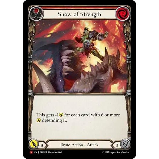 Image for Show of Strength (SUP128) (SUP) - Flesh and Blood TCG