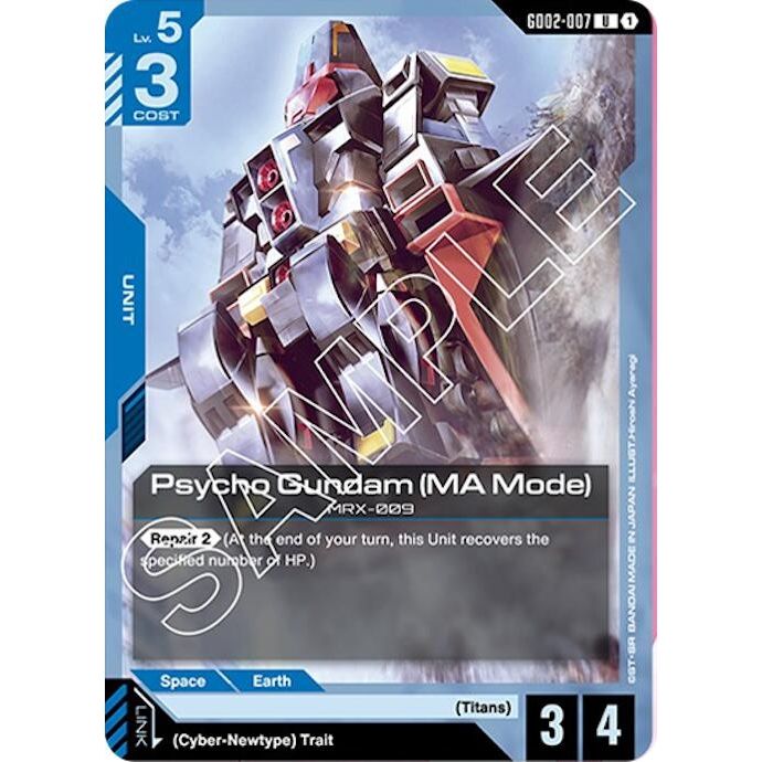 Image for Psycho Gundam (MA Mode) (GD02-007) (GD02) - Gundam Card Game
