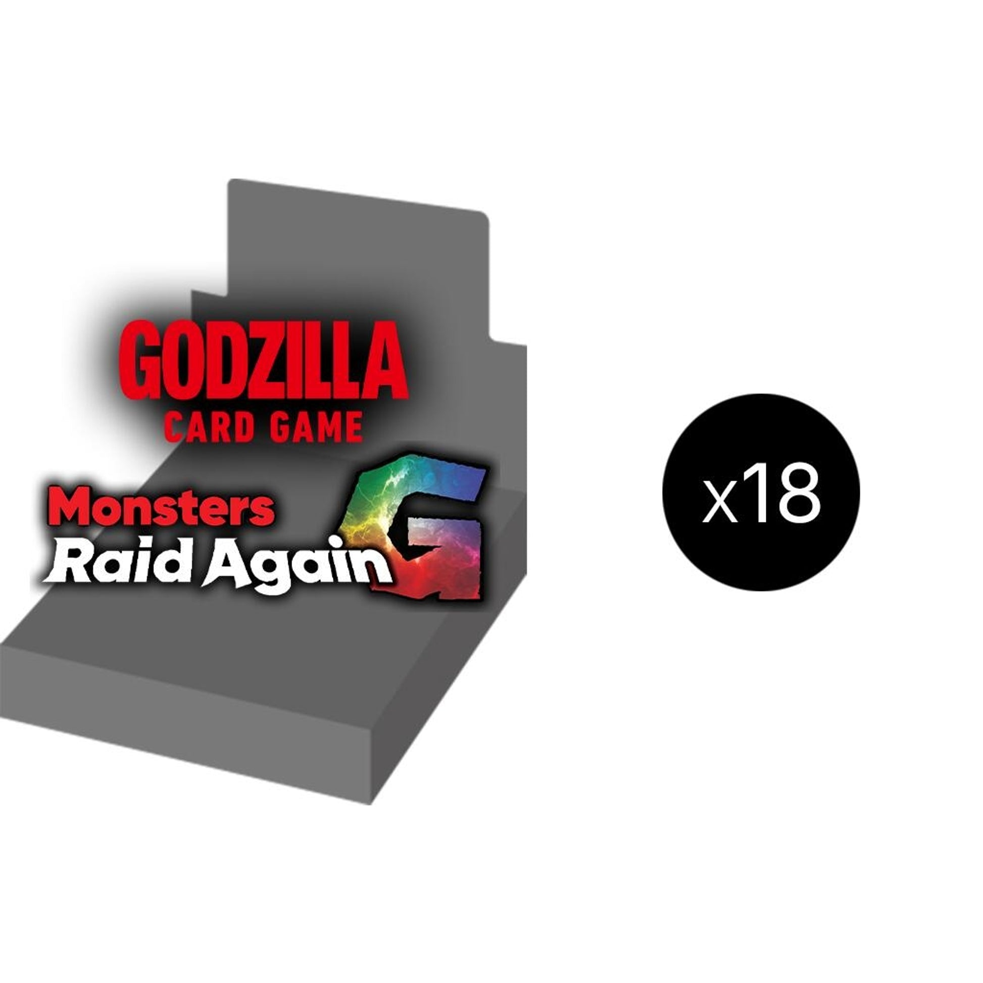 Image for G: Monsters Raid Again Booster Box Case - Godzilla Card Game