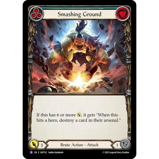 Image for Smashing Ground (SUP132) (SUP) - Flesh and Blood TCG