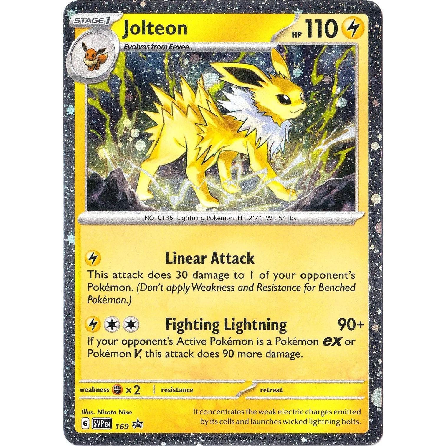 Image for Jolteon - 169 (Cosmos Holo) (135/165) (SVP) - Pokemon