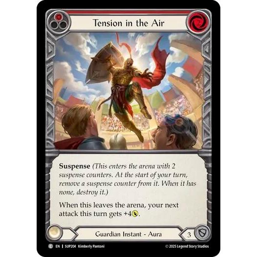 Image for Tension in the Air (Red) (SUP204) (SUP) - Flesh and Blood TCG